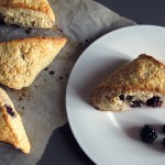 Brombeer Scone
