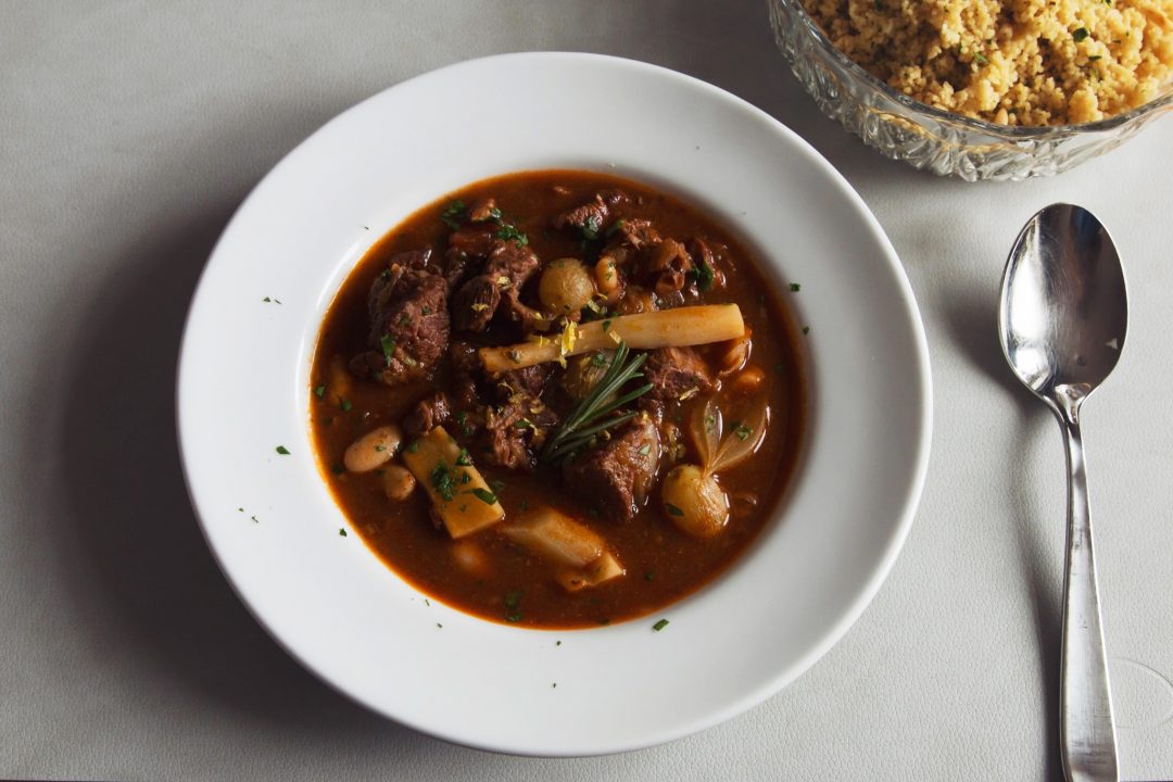 Lammragout mit Wintergewürz