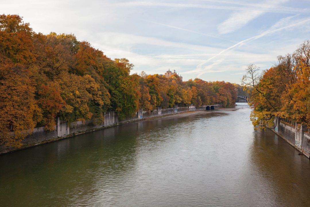 Herbst an der Isar