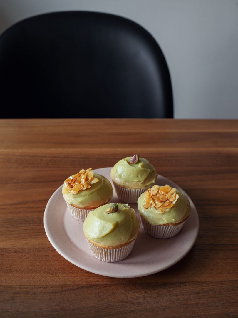 Pistachio Cupcakes