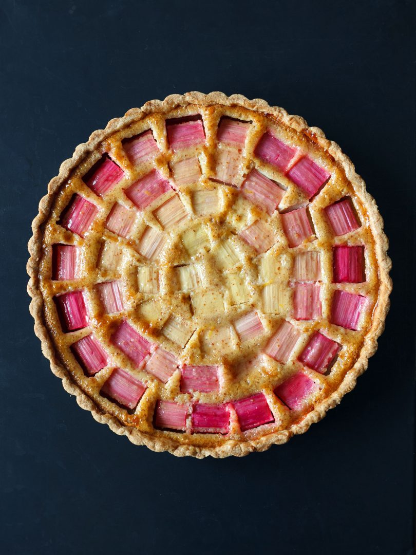 Rhubarb tart