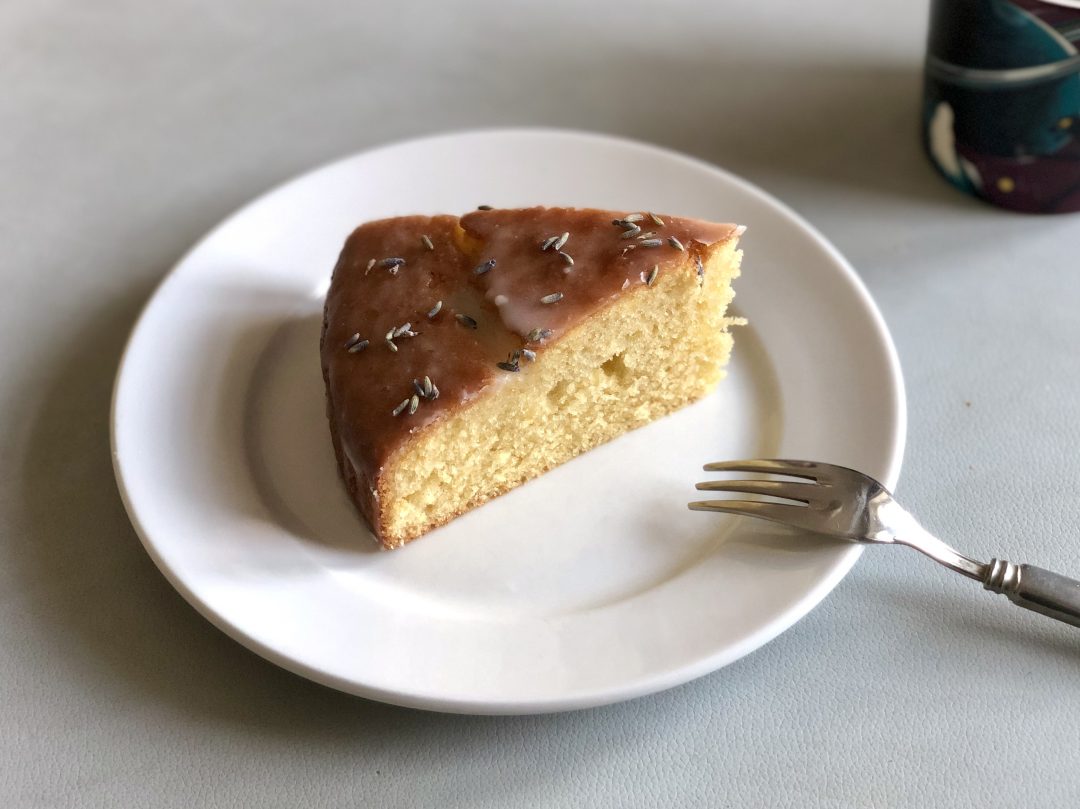 Olive oil lemon cake