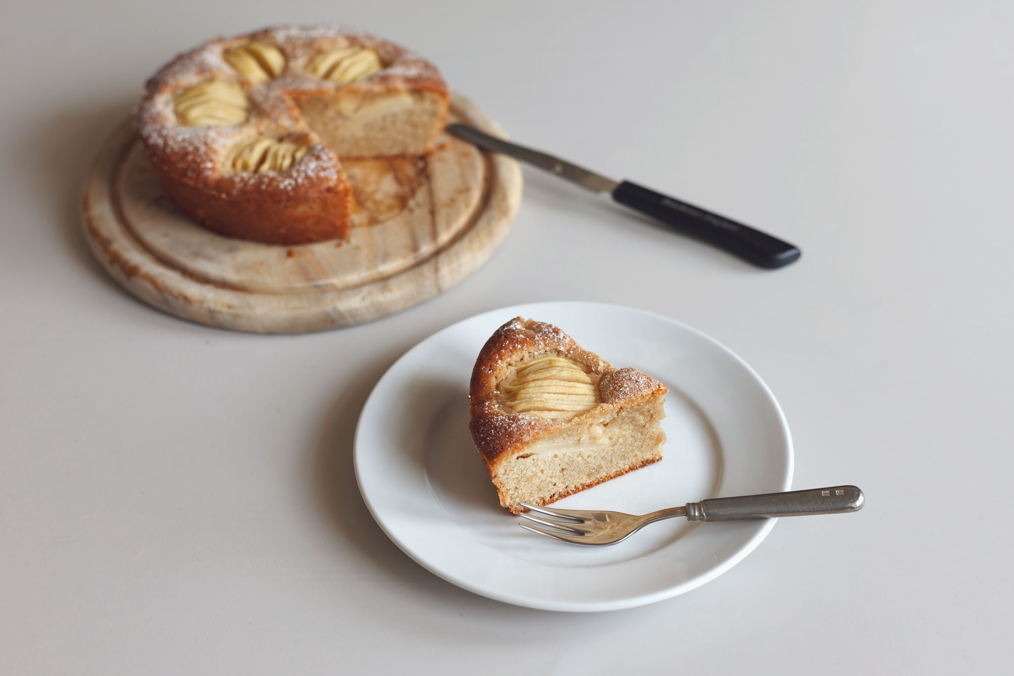 Apfel-Marzipan Kuchen