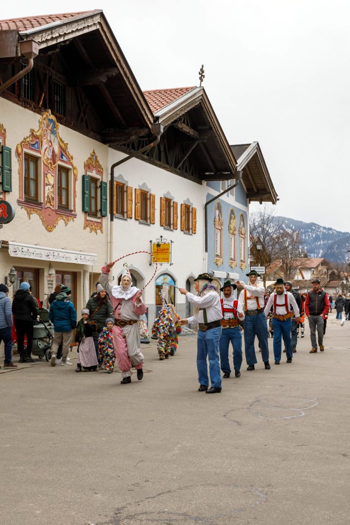 Maschkera in Mittenwald